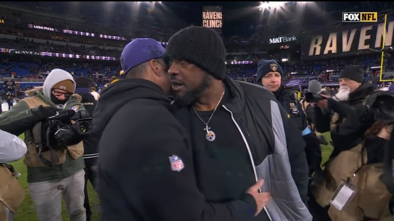 John Harbaugh Mike Tomlin Steelers Ravens