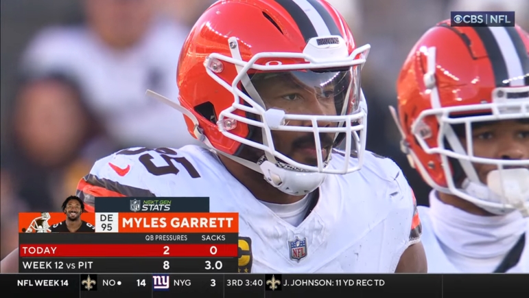 Myles Garrett Steelers