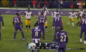 Steelers Ravens kickoff