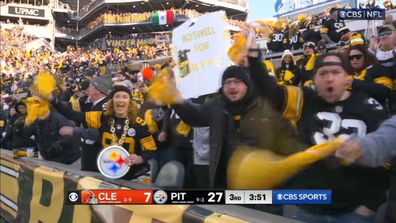 Steelers Fans Acrisure Stadium