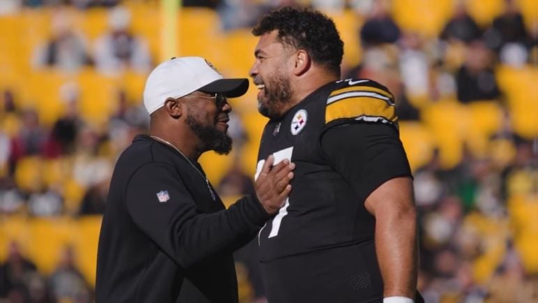 Mike Tomlin Cam Heyward Steelers