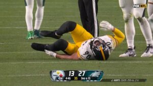 T.J. Watt Hurt Against Eagles - Steelers Depot