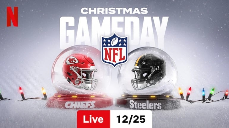 Steelers NFL Netflix Christmas odds chiefs