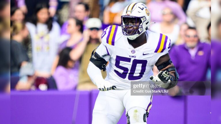 2025 NFL Draft Scouting Report LSU OL Emery Jones Jr. Steelers Depot