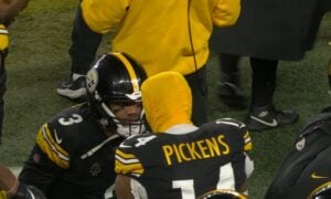 Russell Wilson George Pickens Steelers