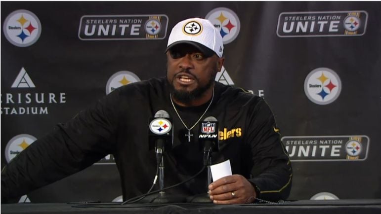 Steelers injury Mike Tomlin