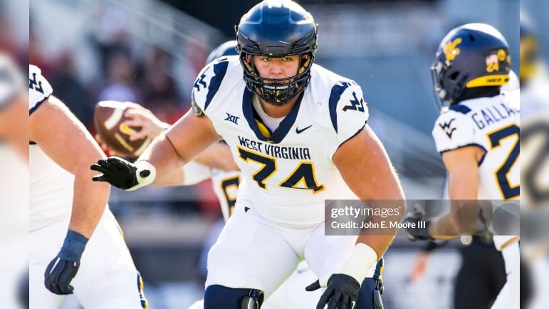 WVU OT Wyatt Milum