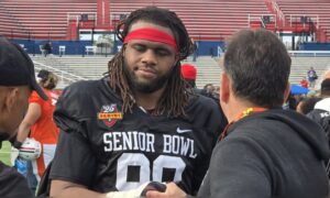 T.J. Sanders Interview Senior Bowl South Carolina