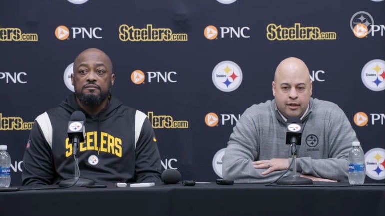 Omar Khan Mike Tomlin Press Conference Steelers