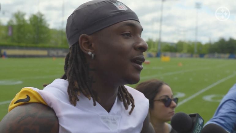 Kaleb Johnson Steelers projection
