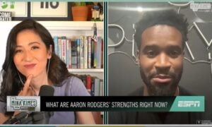 Darius Slay Aaron Rodgers