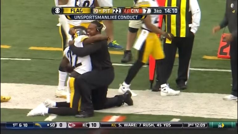 William Gay Joey Porter celebration
