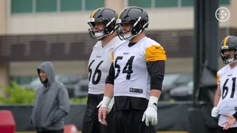 Zach Frazier Mason McCormick steelers o-line