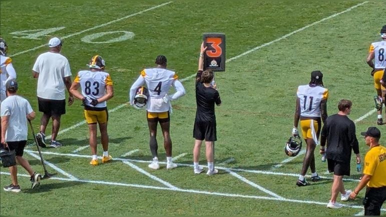 Steelers training camp