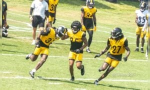 Steelers roster Beanie Bishop Cory Trice DeMarvin Leal Robert Woods