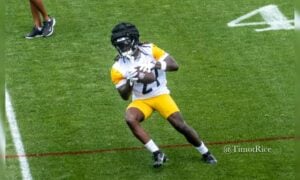 Steelers 2025 Training Camp Pictures – Thursday – July 24th Trey Sermon