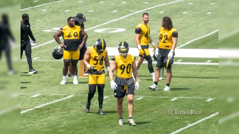 Steelers 2025 Training Camp Pictures – Thursday – July 24th T.J. Watt
