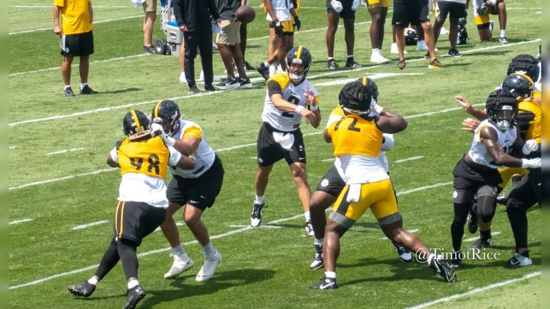 DeMarvin Leal Steelers 2025 Training Camp Pictures – Thursday – July 24th