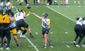 Steelers 2025 Training Camp Pictures – Thursday – July 24th Will Howard