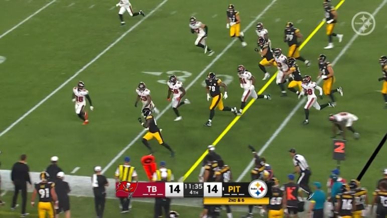 Steelers Buccaneers missed tackles report