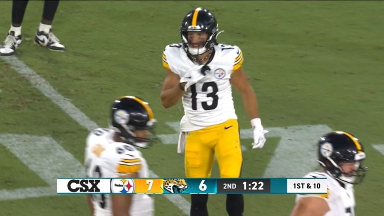 Steelers preseason roster Scotty Miller