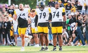 Steelers offensive line