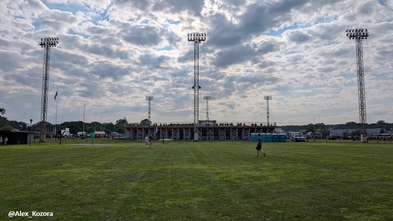 Steelers at Latrobe Memorial Stadium