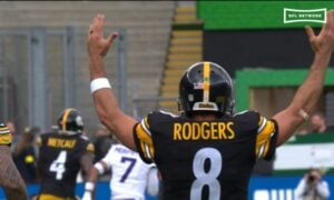 Aaron Rodgers DK Metcalf