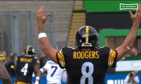 Aaron Rodgers DK Metcalf