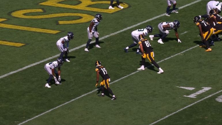 Calvin Austin III INT