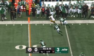 Missed tackles report Steelers Jets