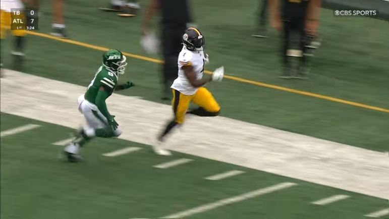 Steelers YAC
