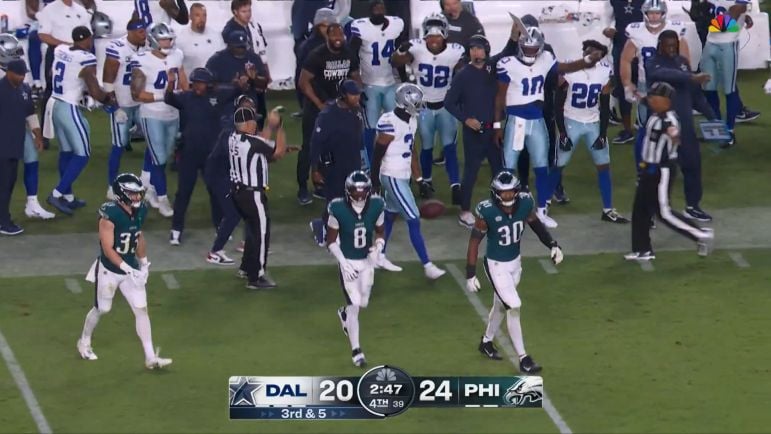 George Pickens Cowboys debut