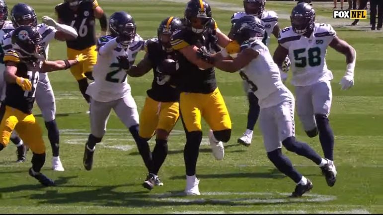 Jaylen Warren Steelers run game
