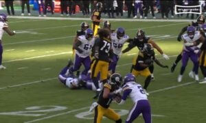 Steelers Vikings missed tackles report