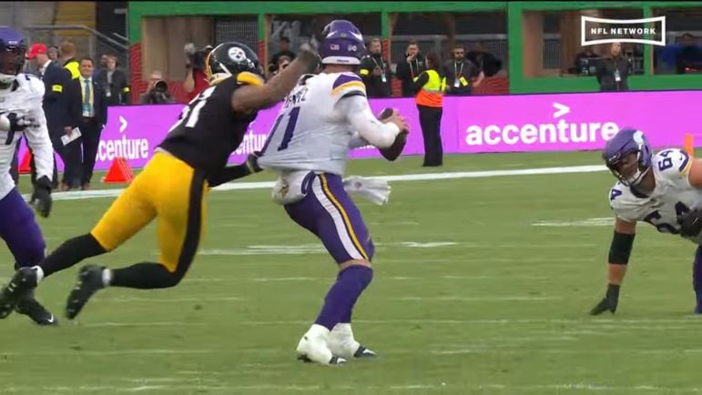Steelers pass rush pressure