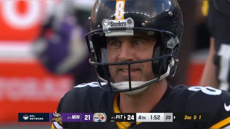 Rodgers helmet tech difficulty