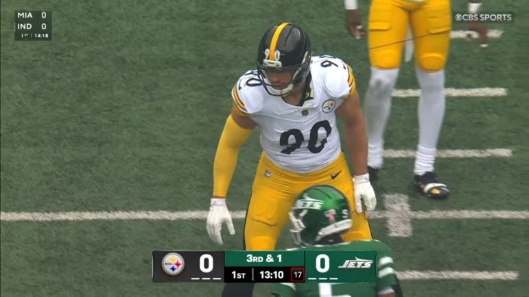 T.J. Watt Steelers coverage
