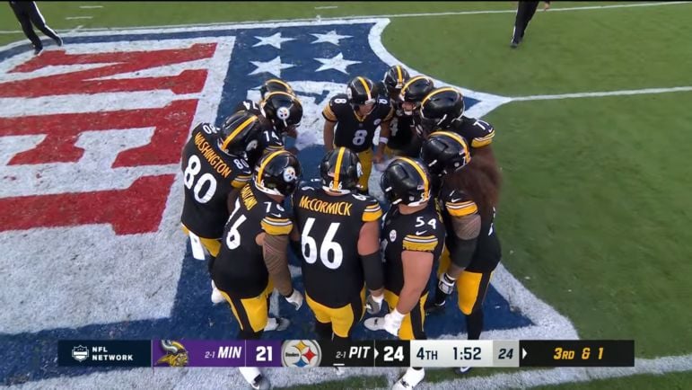Steelers offensive line