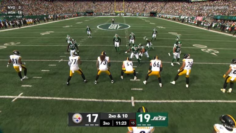 Steelers offensive line