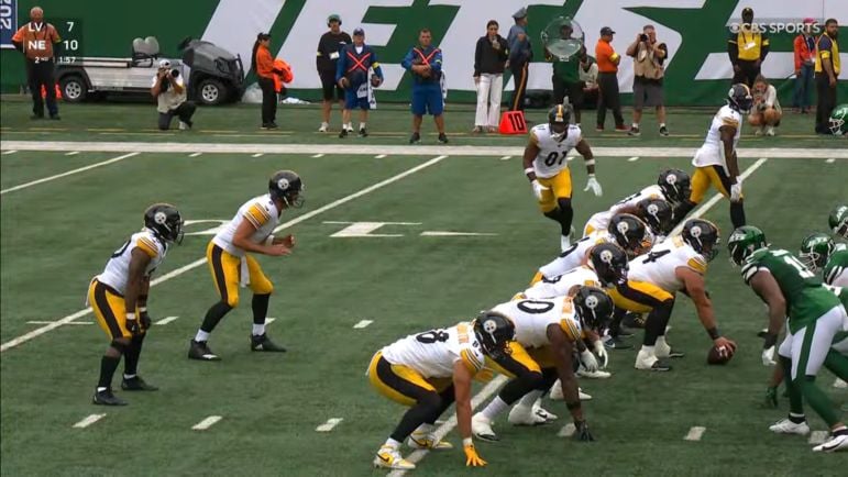 Steelers offense red zone