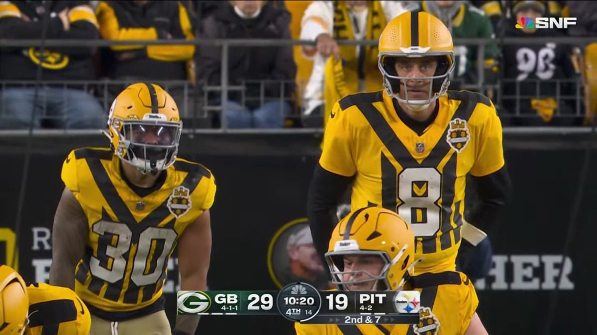Steelers Packers positional grades