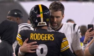 Joe Flacco Aaron Rodgers