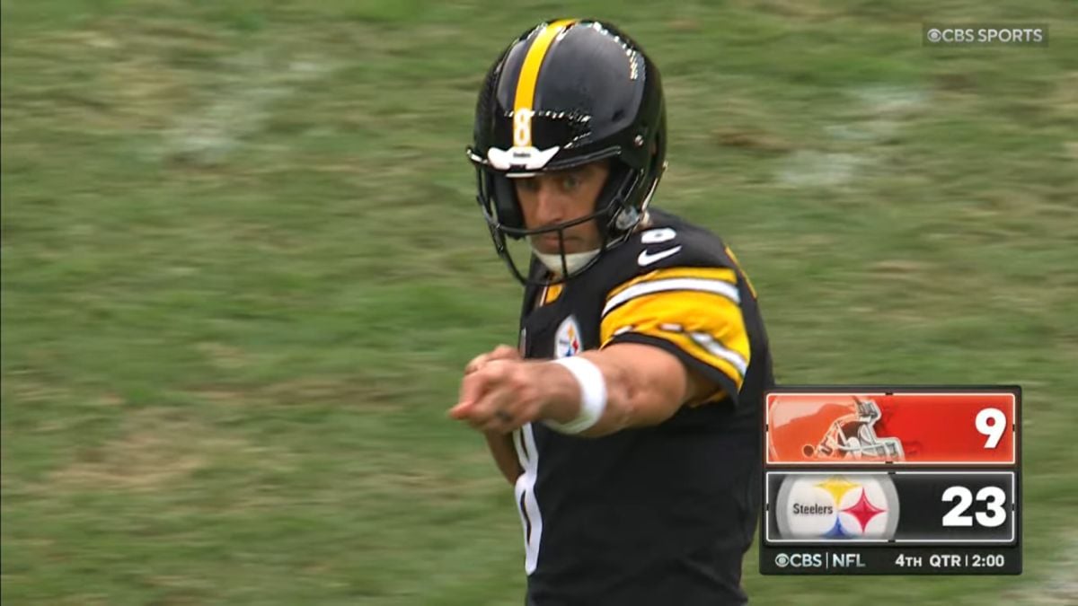 Aaron Rodgers Steelers