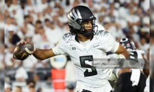 Stock Dante Moore top college prospects