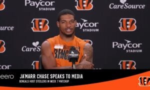 Ja'Marr Chase Steelers defense