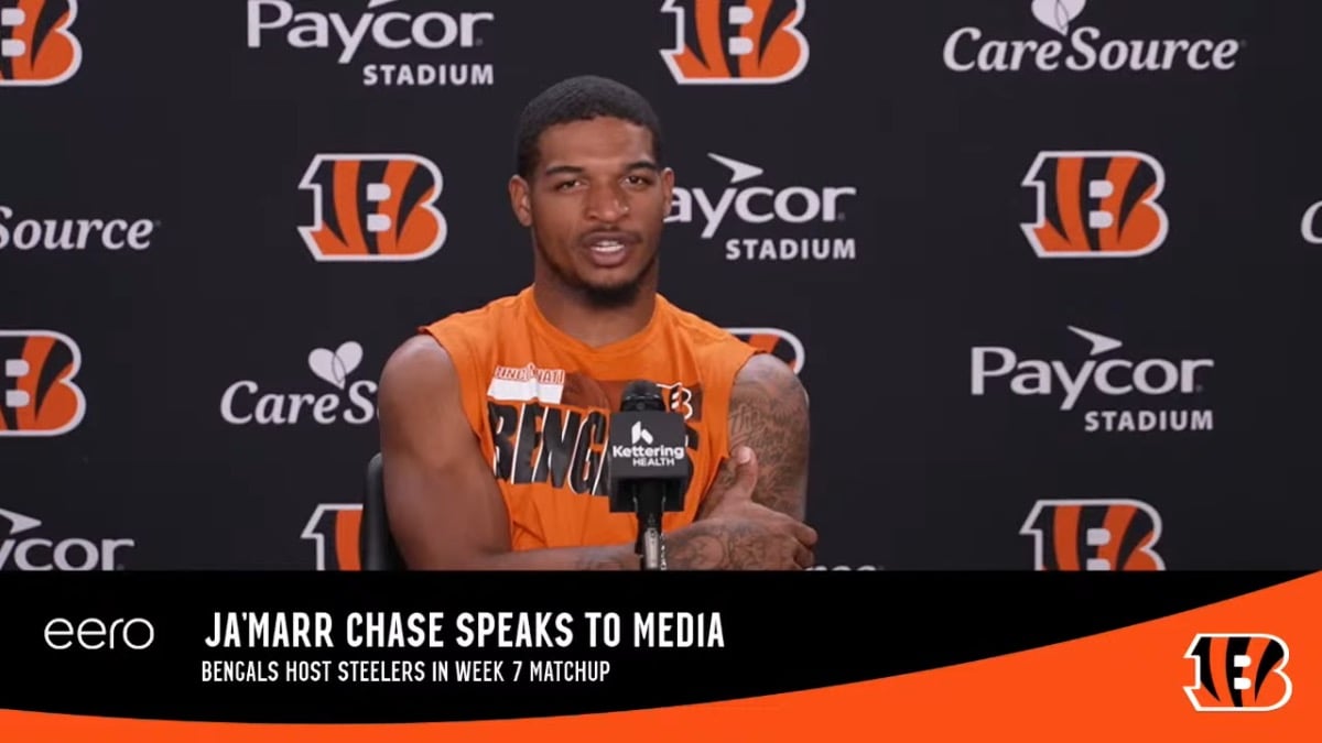 Ja'Marr Chase Steelers defense