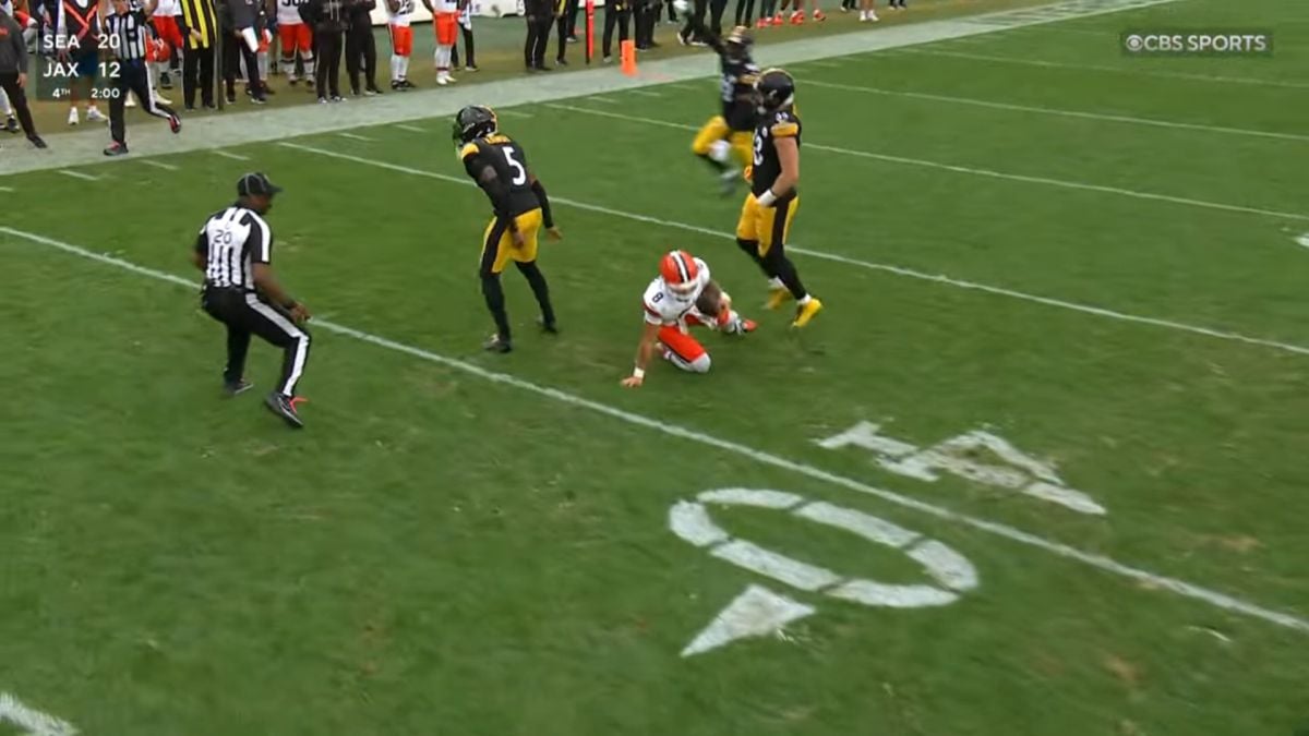 Jalen Ramsey sack Steelers