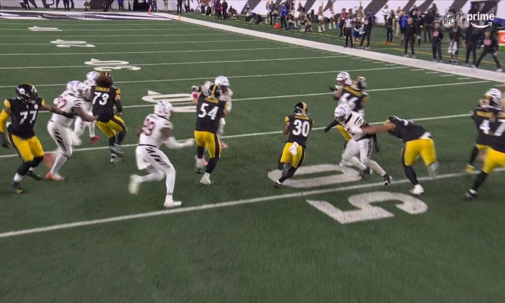 Film Room: Steelers Get Run Game Rolling Against Bengals