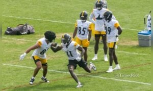 Brandon Johnson Steelers October 10